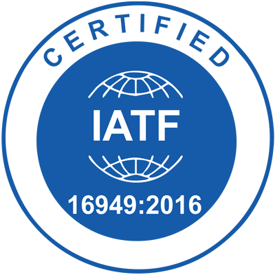 IATF 16949 certified